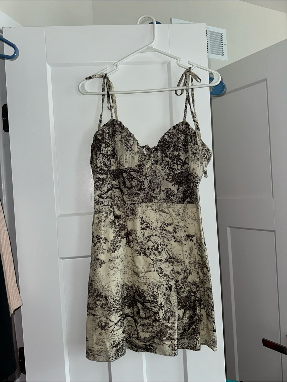 Cotton Candy LA Toile Print Corset Mini Dress | Size M